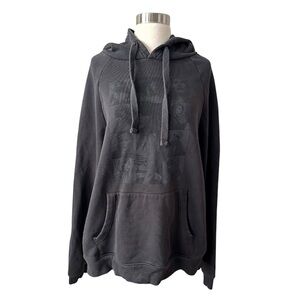 Taylor Swift The Eras Tour Gray Oversized Fleece Hoodie